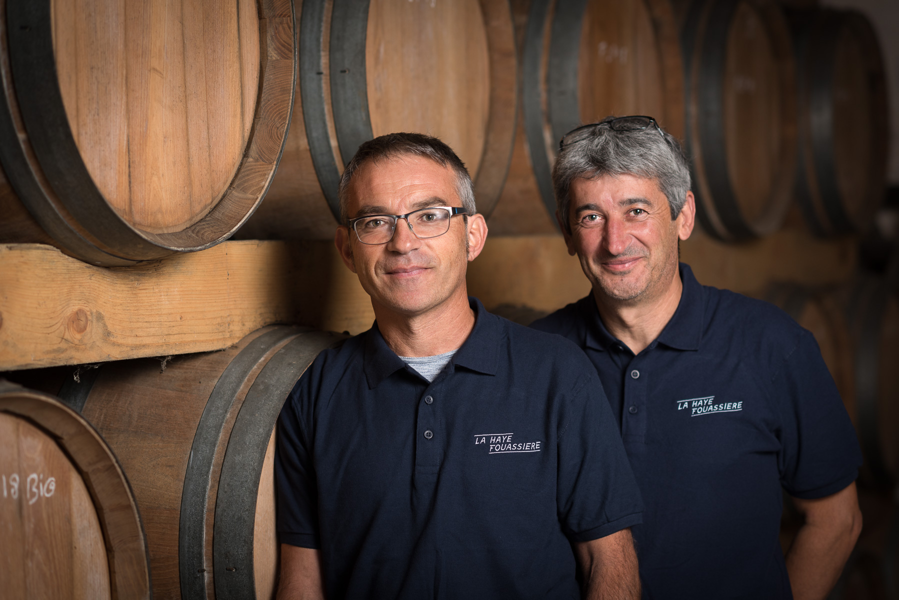 Portraits - Domaine de la Foliette - Denis Brosseau et Eric Vincent ©emelineboileau