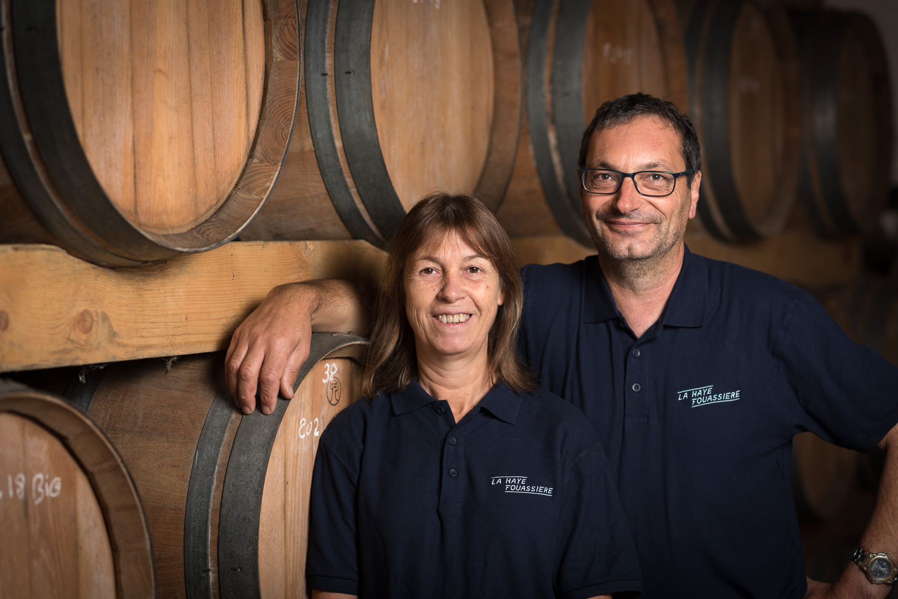 Portraits - Domaines Bid'gi - Daniel BIDEAU et GIRAUD Maribé ©emelineboileau