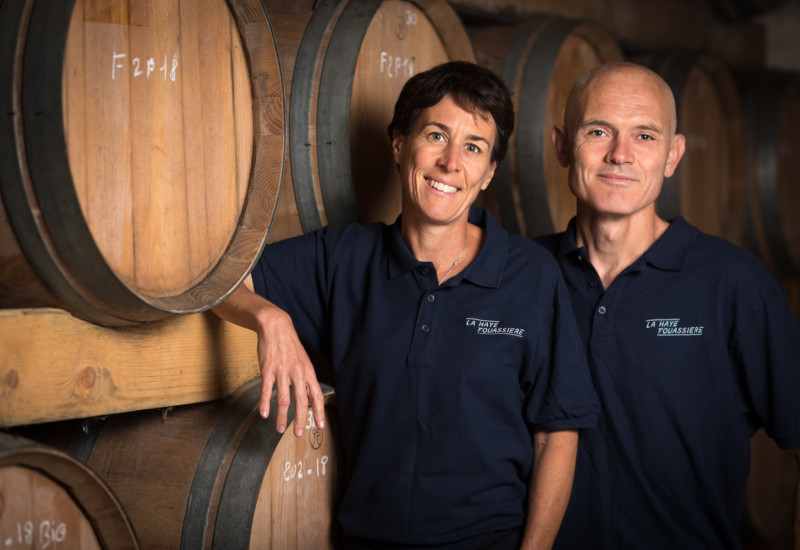 Portraits - Domaine Les Trois Toits - Cécile Perraud et Vincent Barbier ©emelineboileau